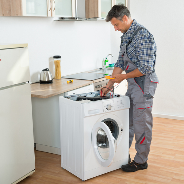 can you walk me through the steps of troubleshooting my washer issue in Bluewater NM